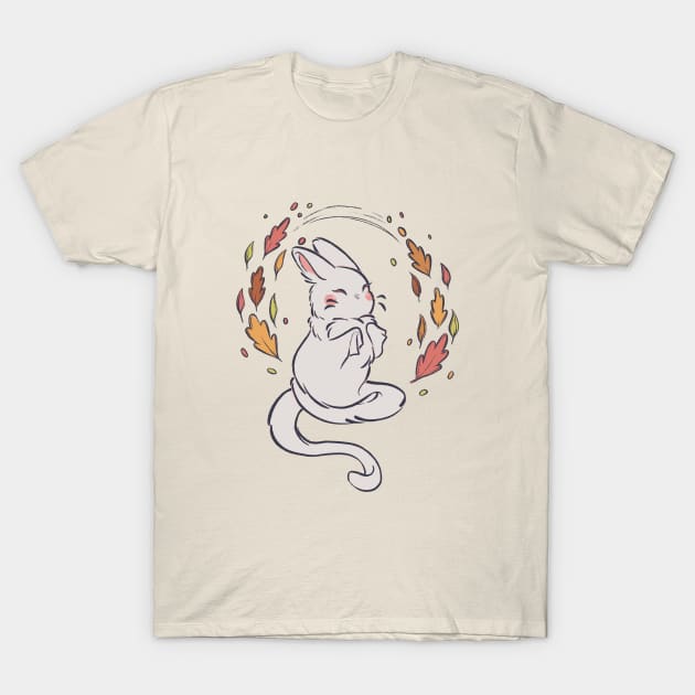 Ghost Bunny T-Shirt by Thirea